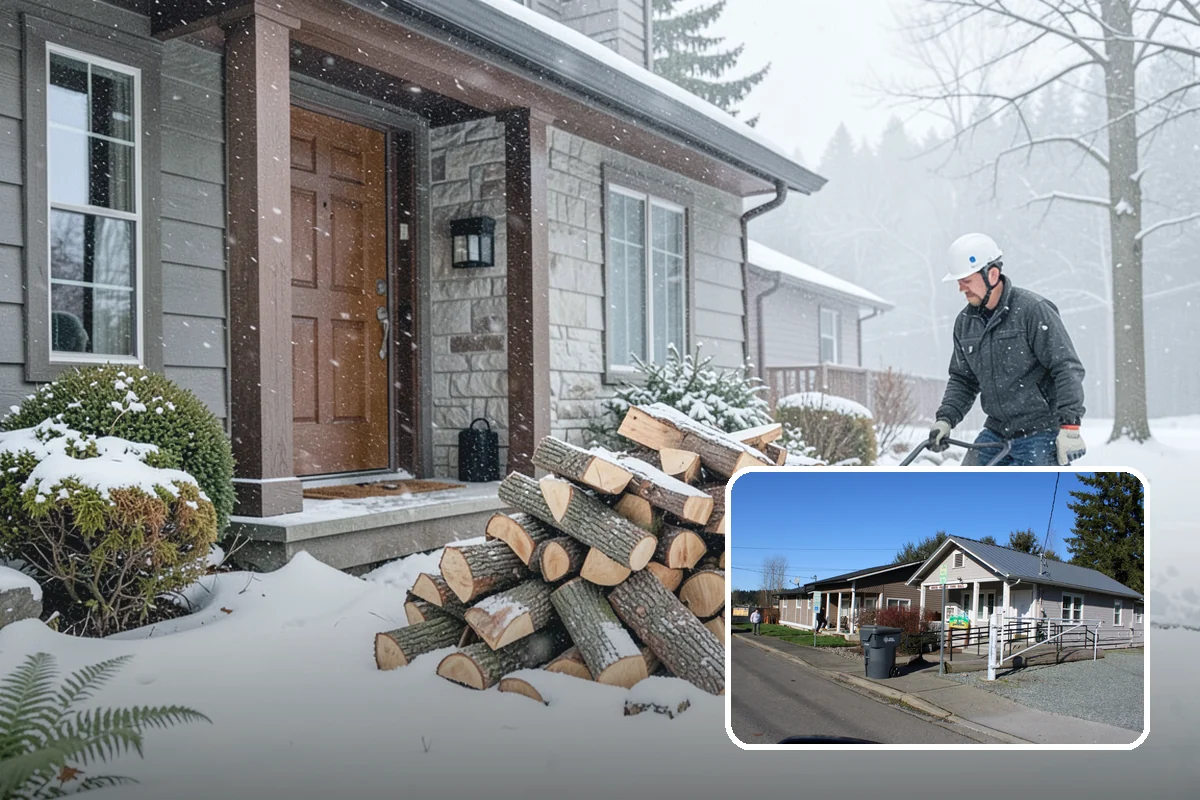 Locally Sourced Firewood in South Prairie, Pierce County, WA - Keeps the supply chain short and regional