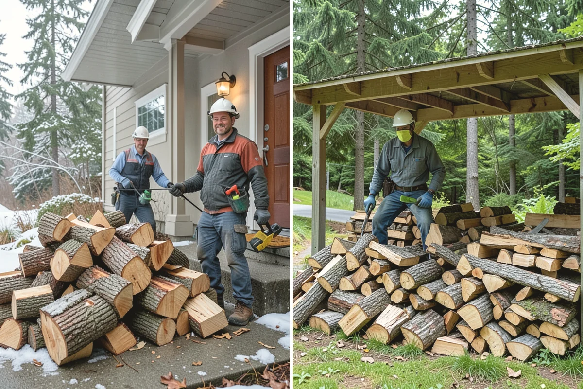 Locally Sourced Firewood in Tacoma, Pierce County, WA - Source wood from nearby regional suppliers