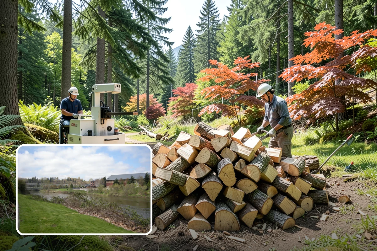 Locally Sourced Firewood in Tukwila, King County, WA - Keeps the supply chain short and regional