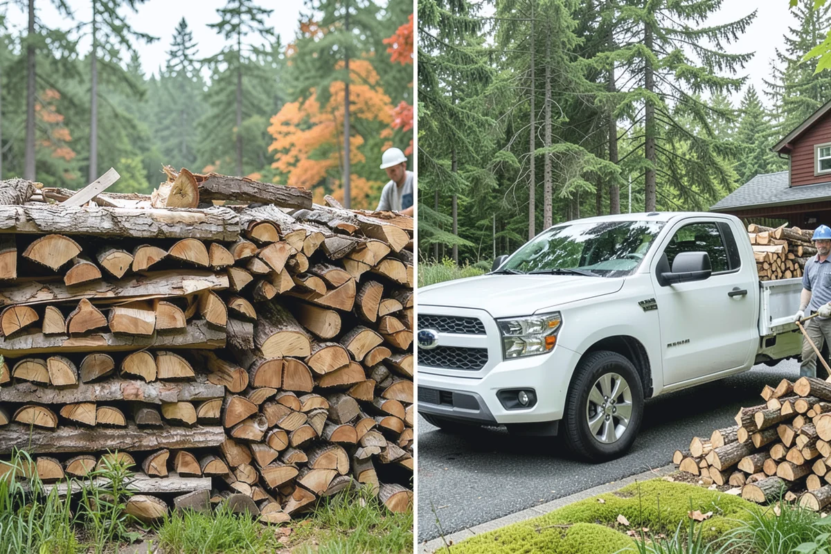 Locally Sourced Firewood in Wilkeson, Pierce County, WA - Source wood from nearby regional suppliers