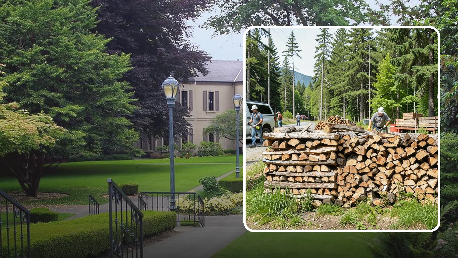 Locally Sourced Firewood in Woodinville, King County, WA - We supply firewood gathered from right here in the Pacific Northwest, keeping the supply chain short and local.