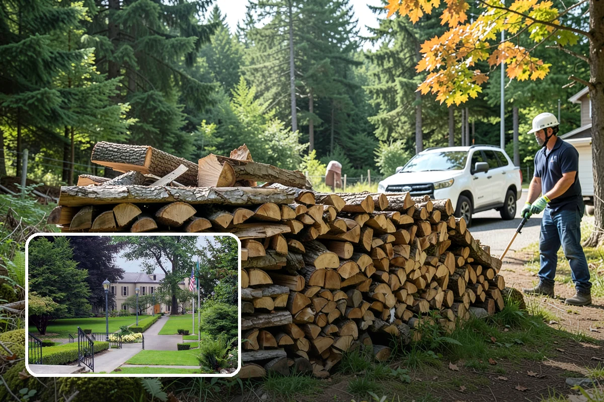 Locally Sourced Firewood in Woodinville, King County, WA - Keeps the supply chain short and regional