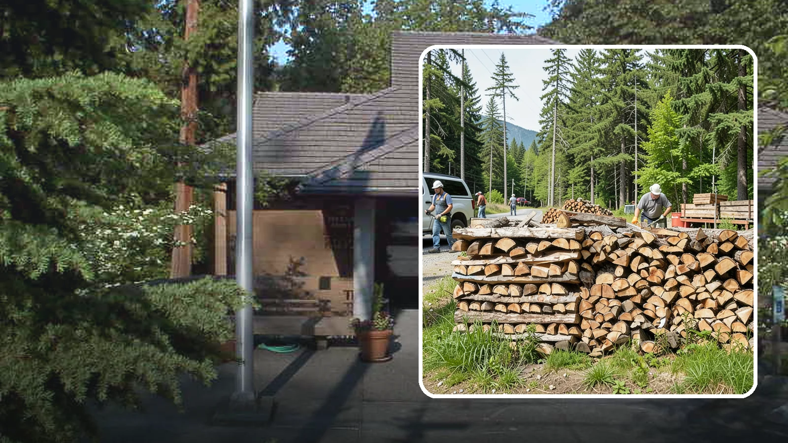 Locally Sourced Firewood in Yarrow Point, King County, WA - We supply firewood gathered from right here in the Pacific Northwest, keeping the supply chain short and local.