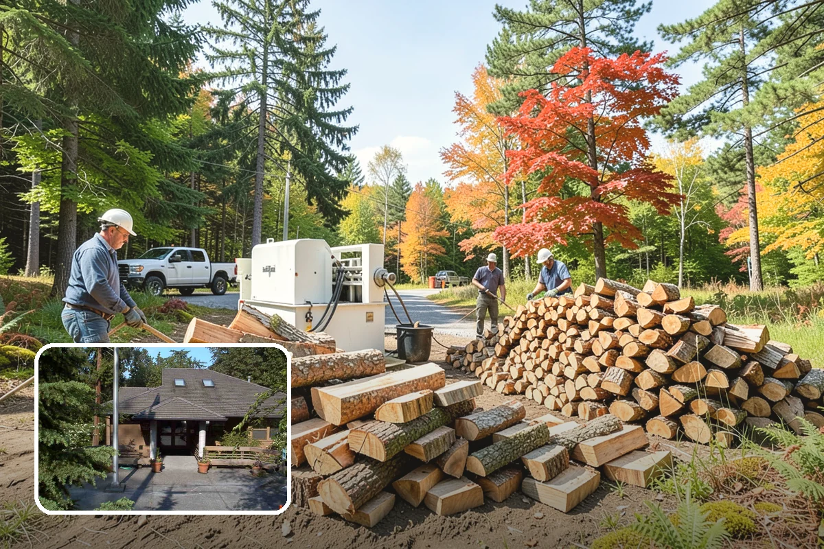 Locally Sourced Firewood in Yarrow Point, King County, WA - Keeps the supply chain short and regional