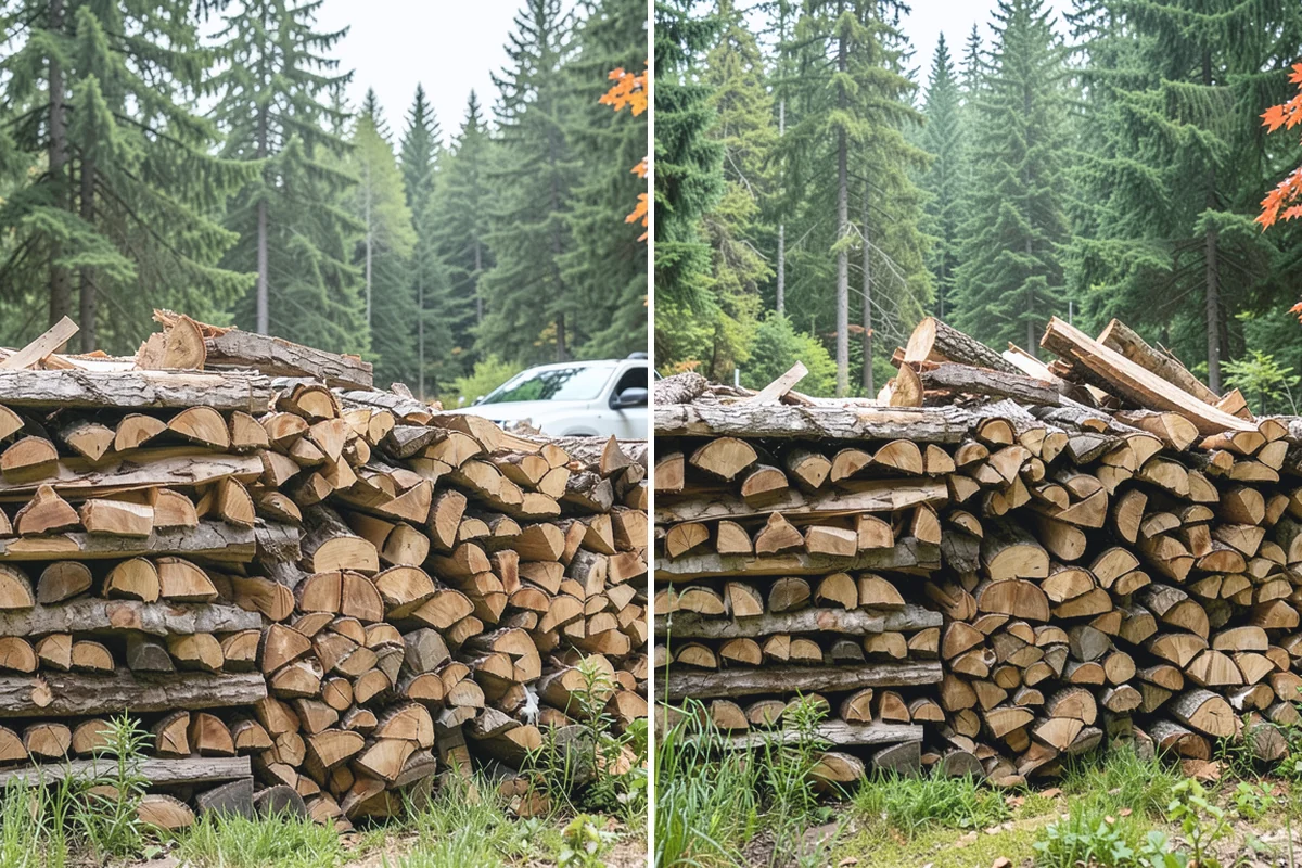 Log Bucking Service in Bonney Lake, Pierce County, WA - Measure and confirm your target round length
