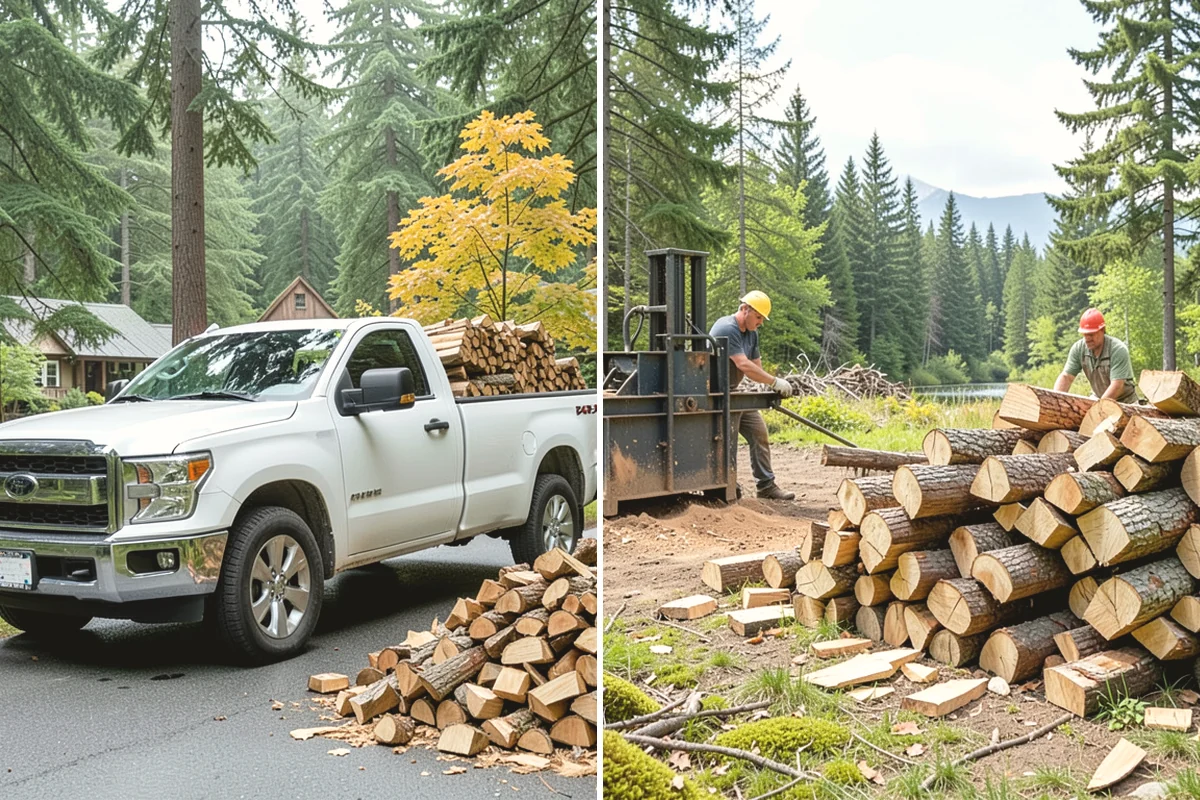Log Bucking Service in Covington, King County, WA - Measure and confirm your target round length