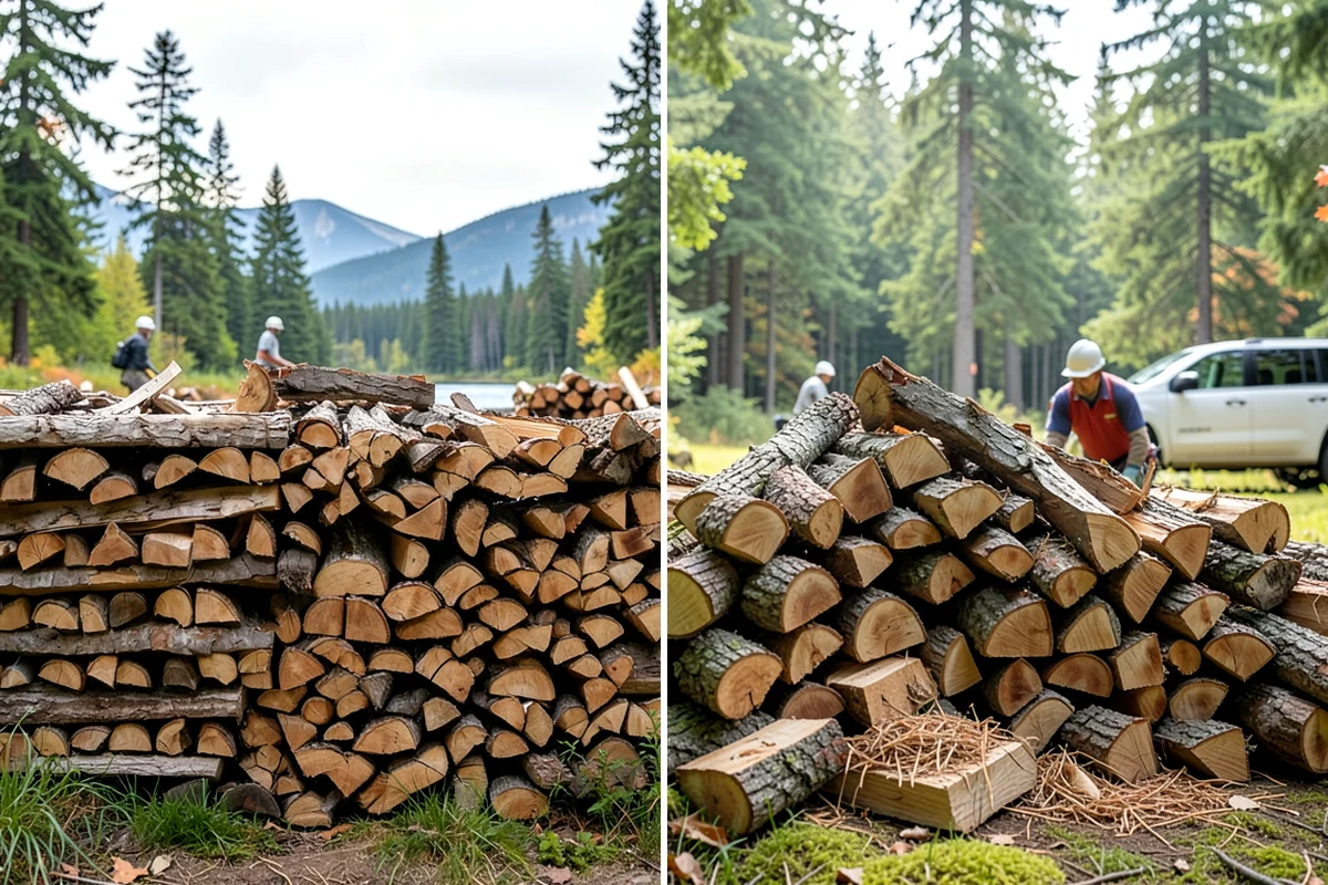 Log Bucking Service in DuPont, Pierce County, WA - Measure and confirm your target round length