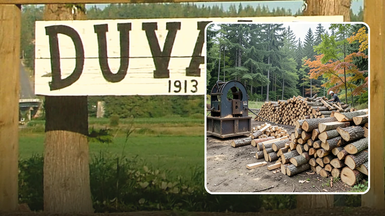 Log Bucking Service in Duvall, King County, WA - We cut your long logs down to firewood-length rounds, sized for splitting, stacking, and your stove or fireplace.