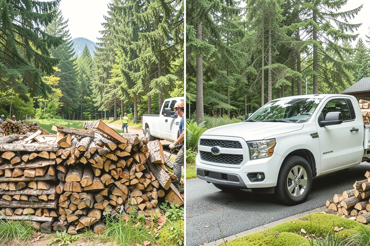 Log Bucking Service in Edgewood, WA - Measure and confirm your target round length