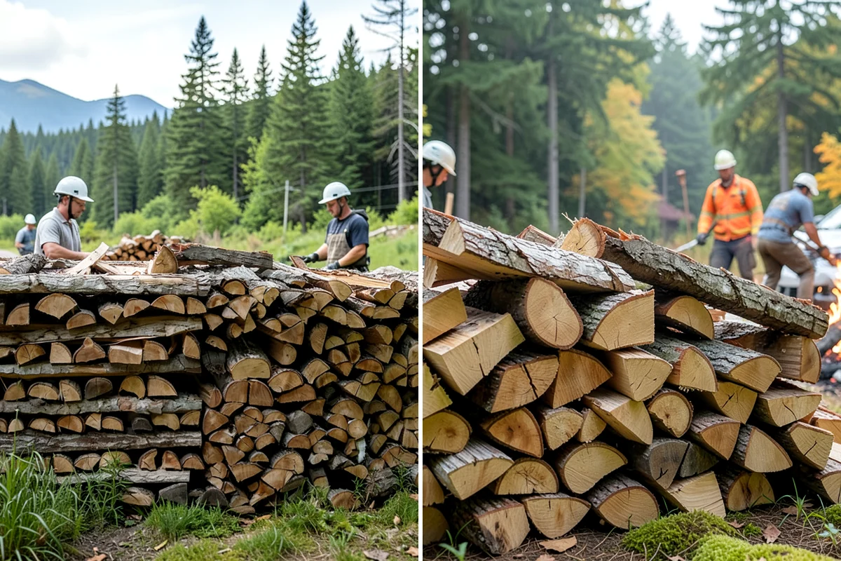 Log Bucking Service in Enumclaw, King County, WA - Measure and confirm your target round length