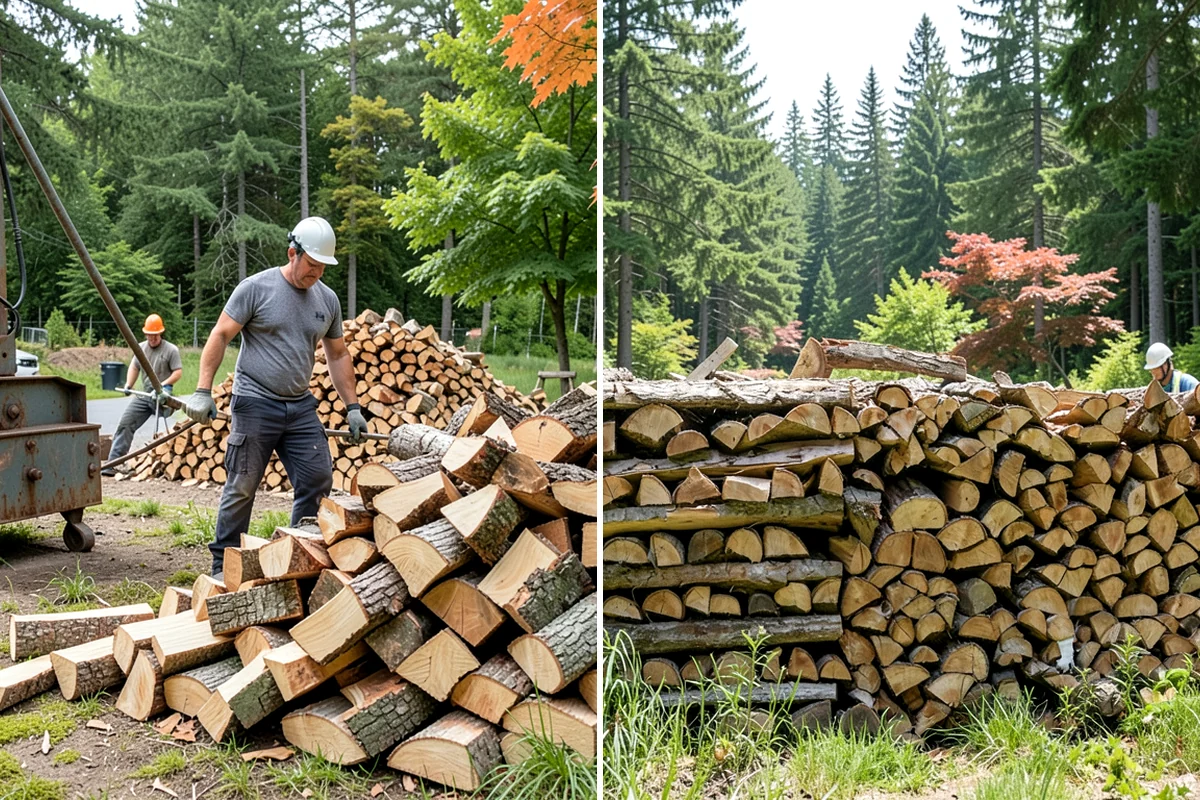 Log Bucking Service in Everett, Snohomish County, WA - Measure and confirm your target round length