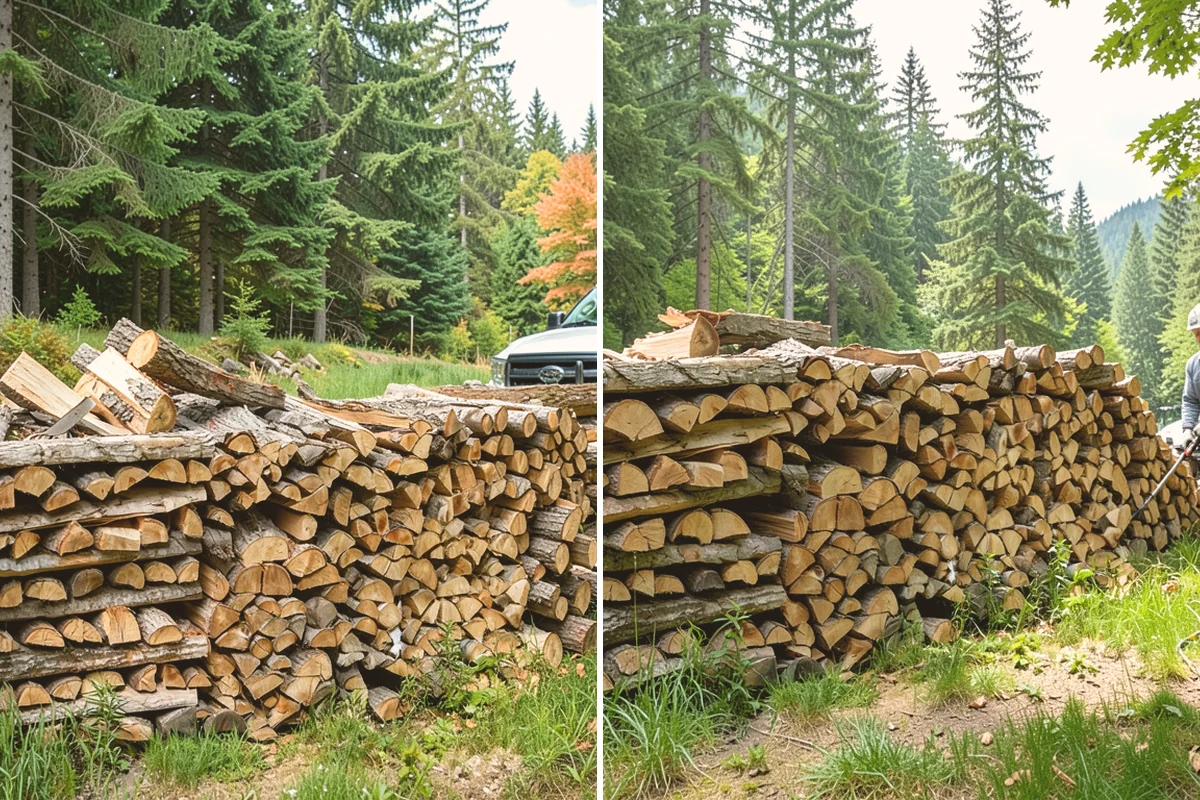 Log Bucking Service in Fife, Pierce County, WA - Measure and confirm your target round length