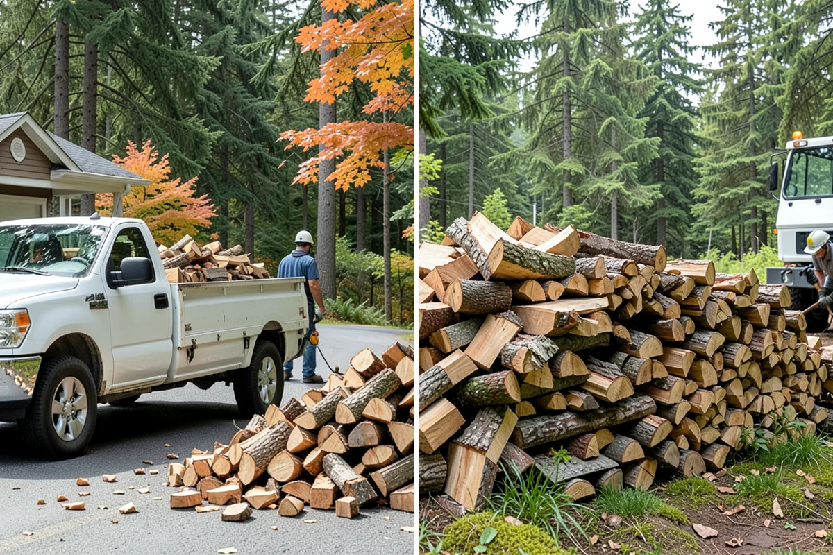 Log Bucking Service in Fircrest, Pierce County, WA - Measure and confirm your target round length