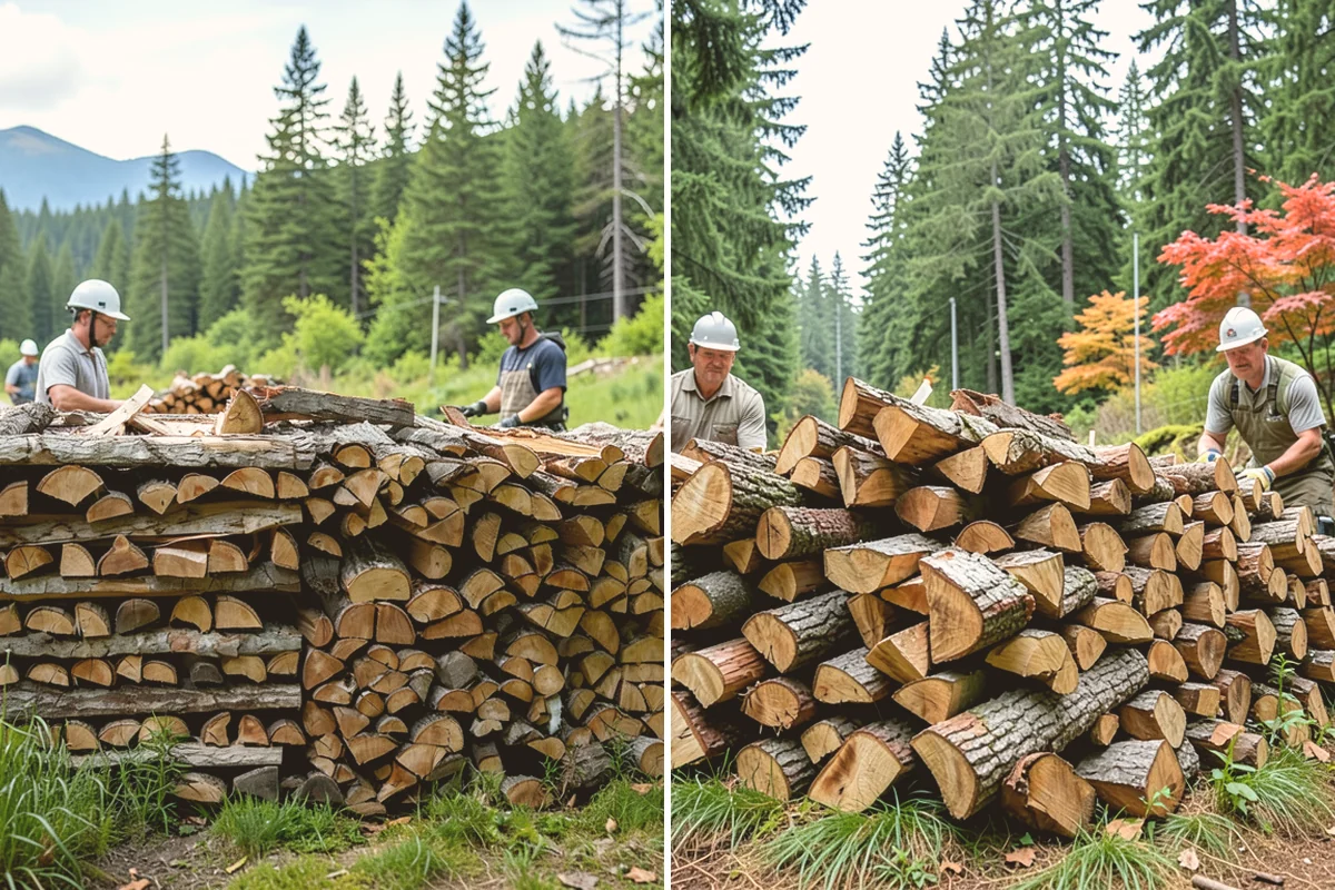 Log Bucking Service in Index, Snohomish County, WA - Measure and confirm your target round length