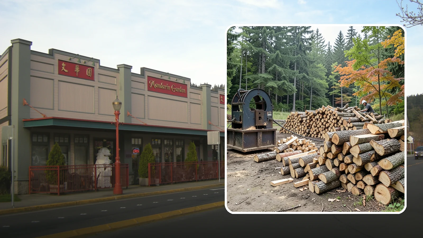 Log Bucking Service in Issaquah, King County, WA - We cut your long logs down to firewood-length rounds, sized for splitting, stacking, and your stove or fireplace.