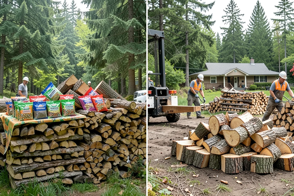 Log Bucking Service in Maple Valley, King County, WA - Measure and confirm your target round length