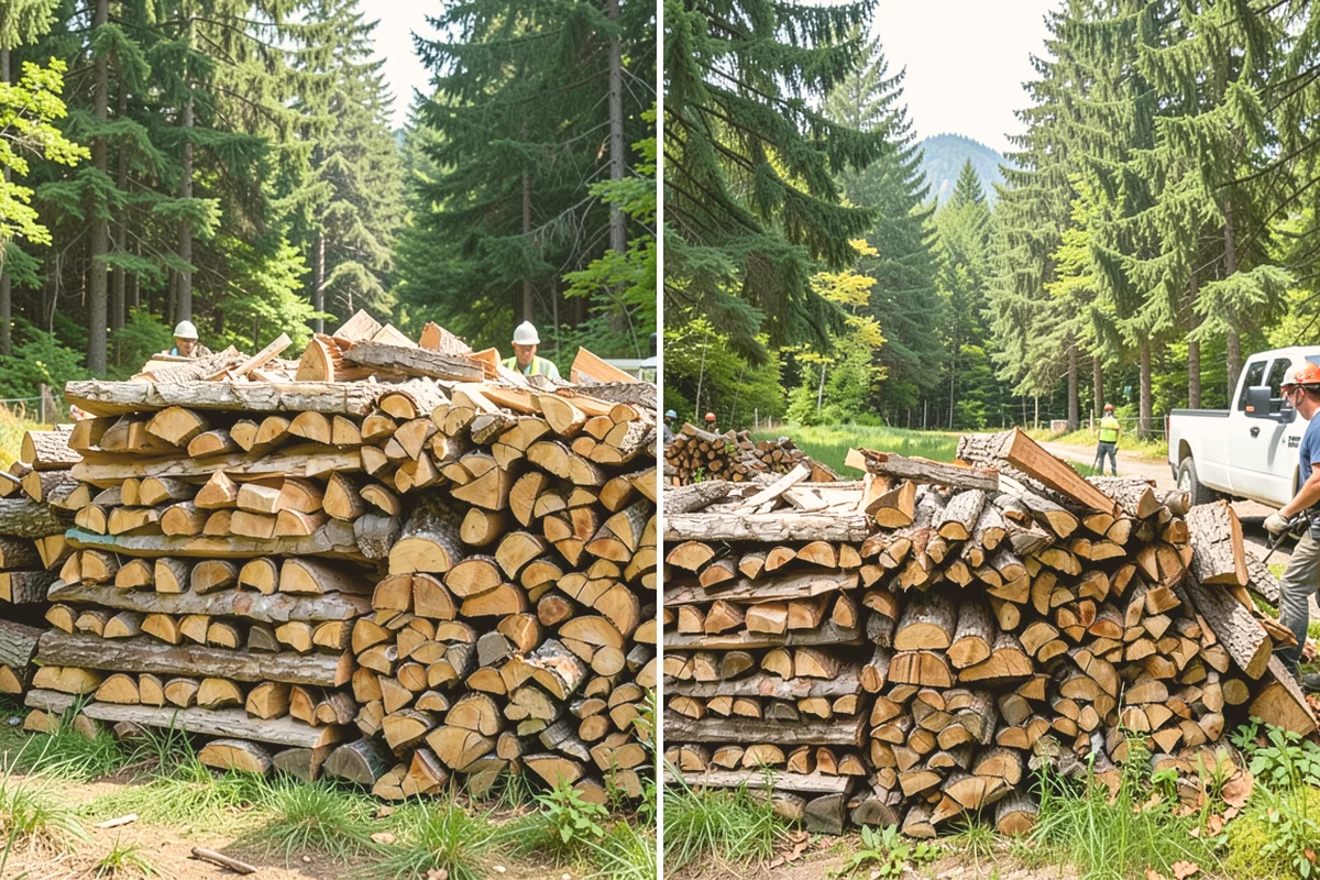 Log Bucking Service in Milton, King County, WA - Measure and confirm your target round length