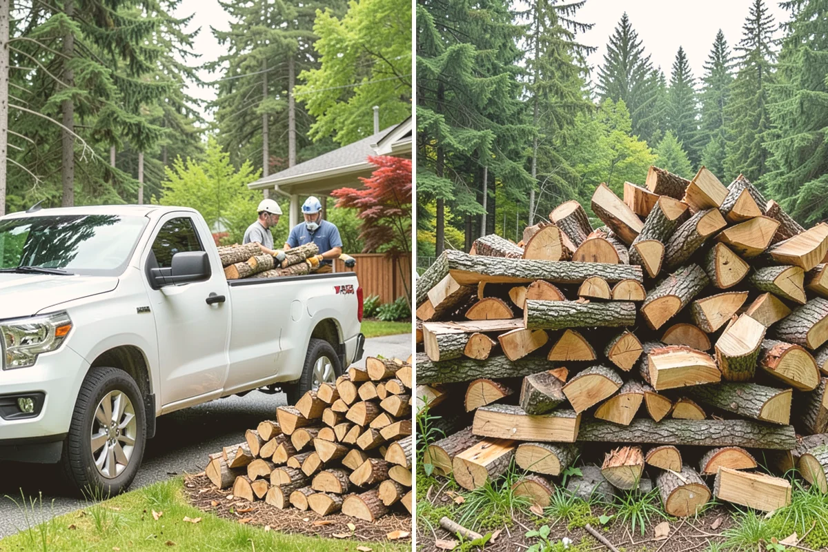 Log Bucking Service in Newcastle, King County, WA - Measure and confirm your target round length