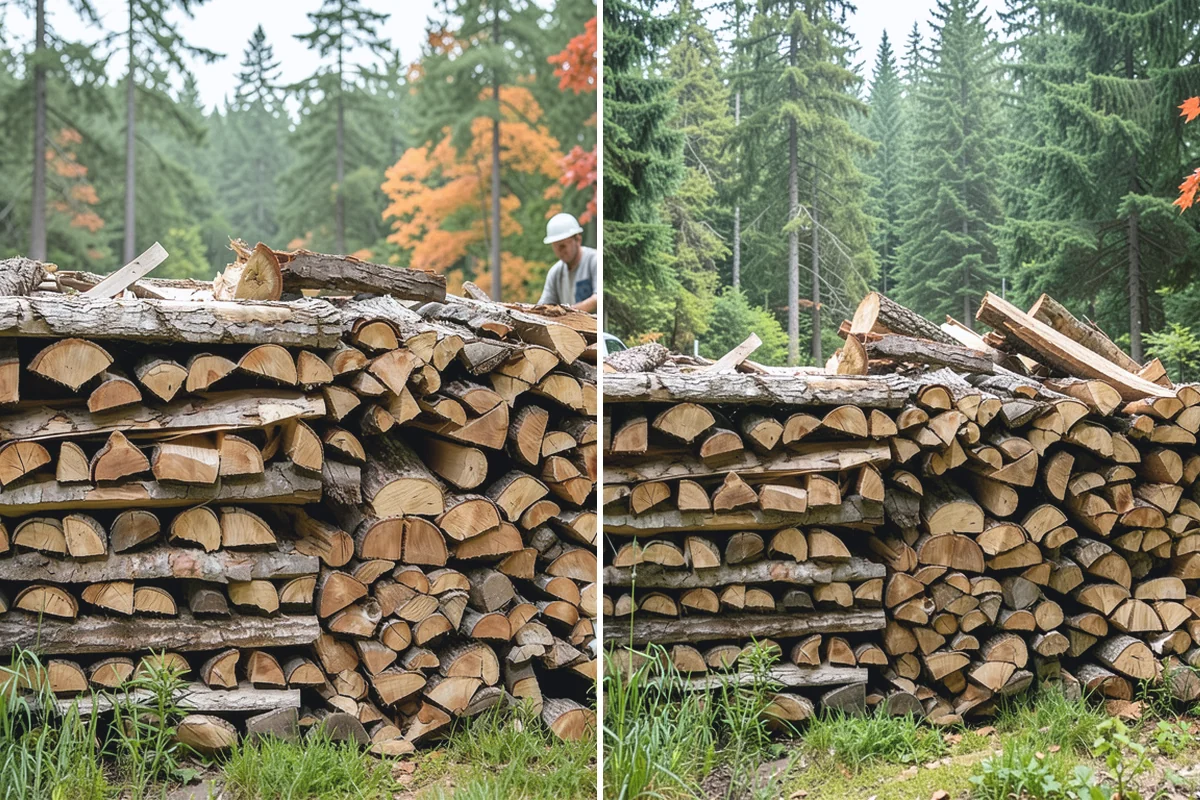 Log Bucking Service in Redmond, King County, WA - Measure and confirm your target round length