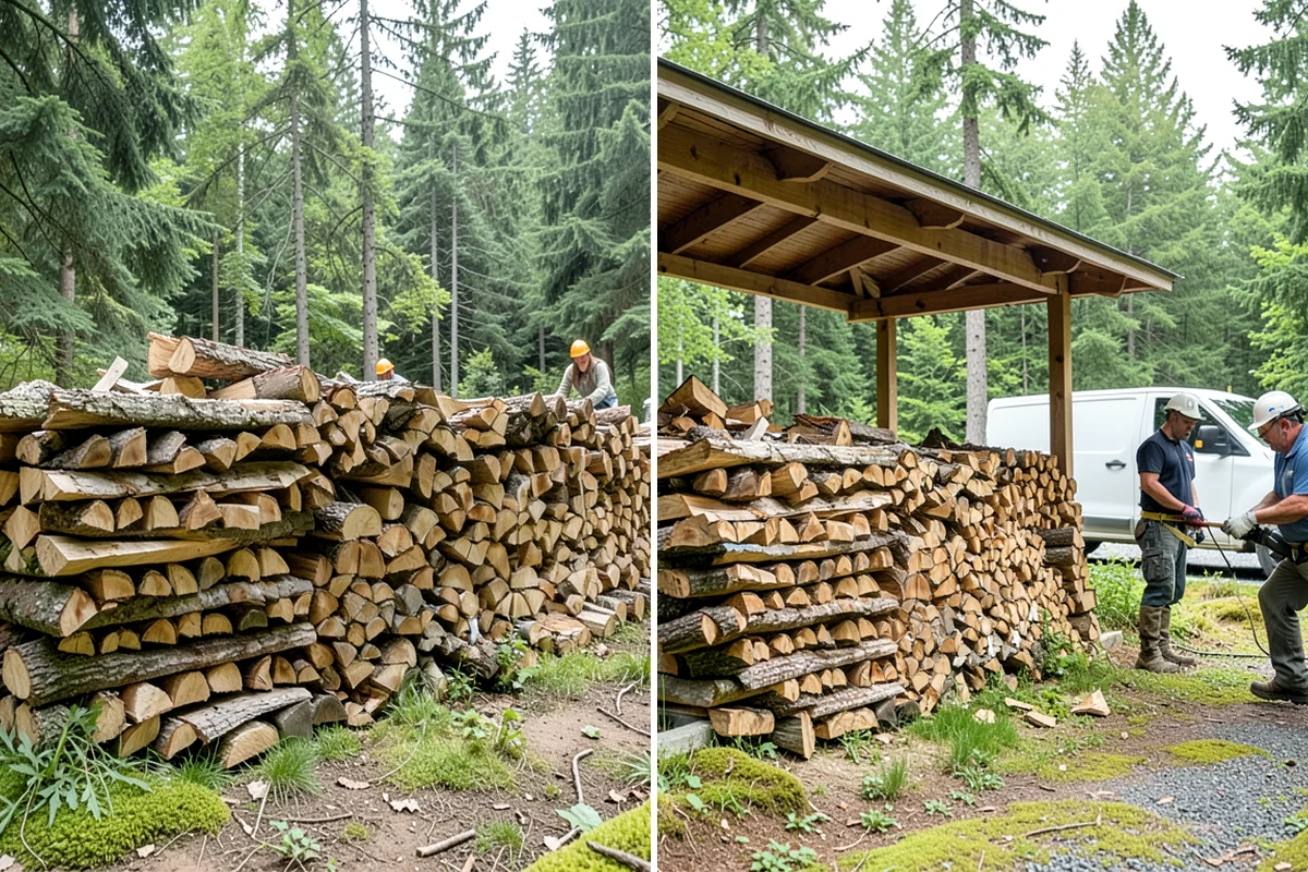Log Bucking Service in Seattle, King County, WA - Measure and confirm your target round length