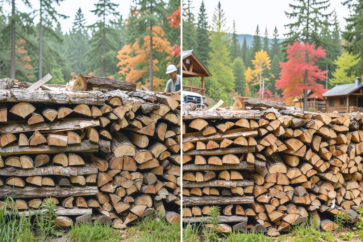 Log Bucking Service in South Prairie, Pierce County, WA - Measure and confirm your target round length