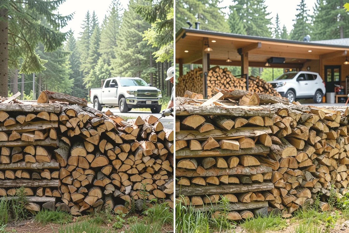 Log Bucking Service in University Place, Pierce County, WA - Measure and confirm your target round length