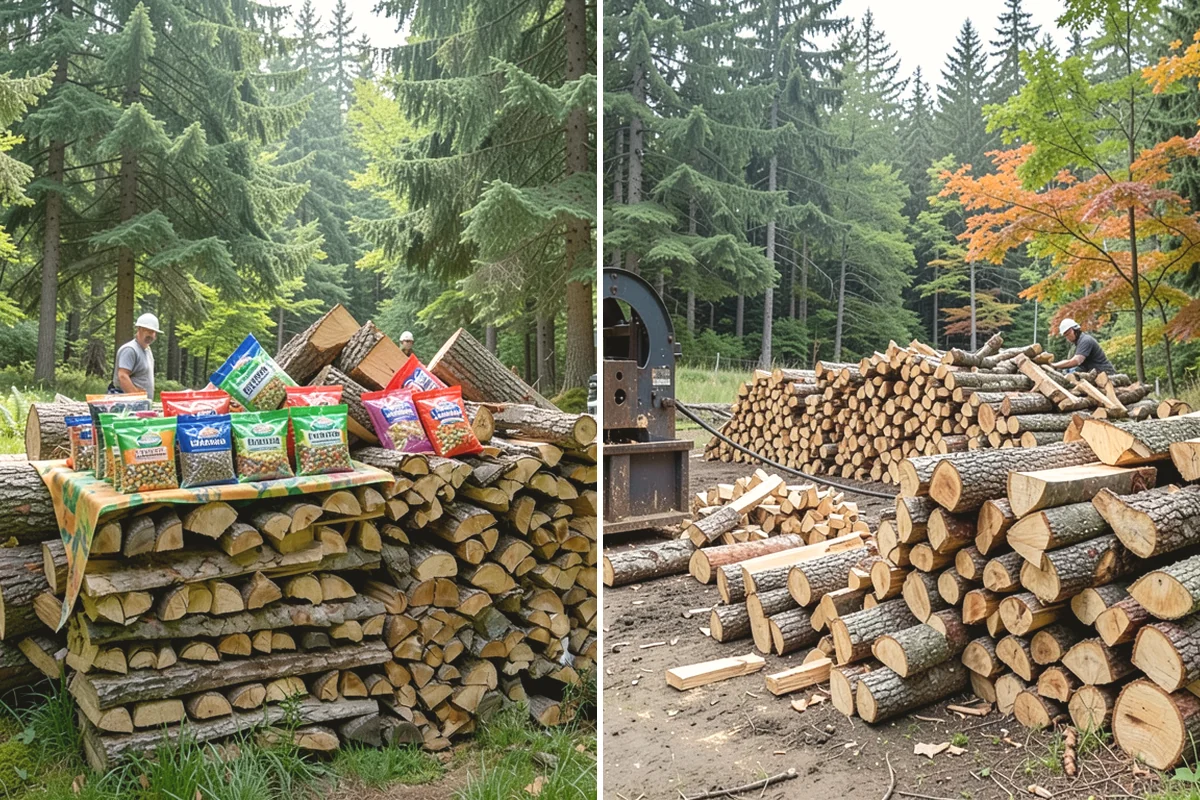 Log Bucking in Anacortes, Skagit County, WA - We confirm your preferred round length