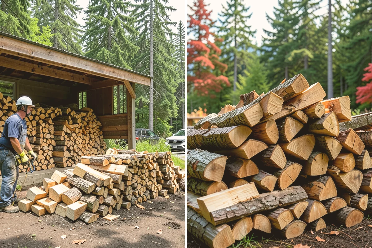 Log Bucking in Bellevue, King County, WA - We confirm your preferred round length