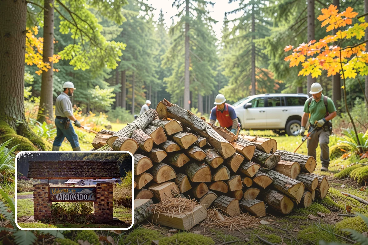 Log Bucking in Carbonado, Pierce County, WA - Consistent, stove-friendly round lengths