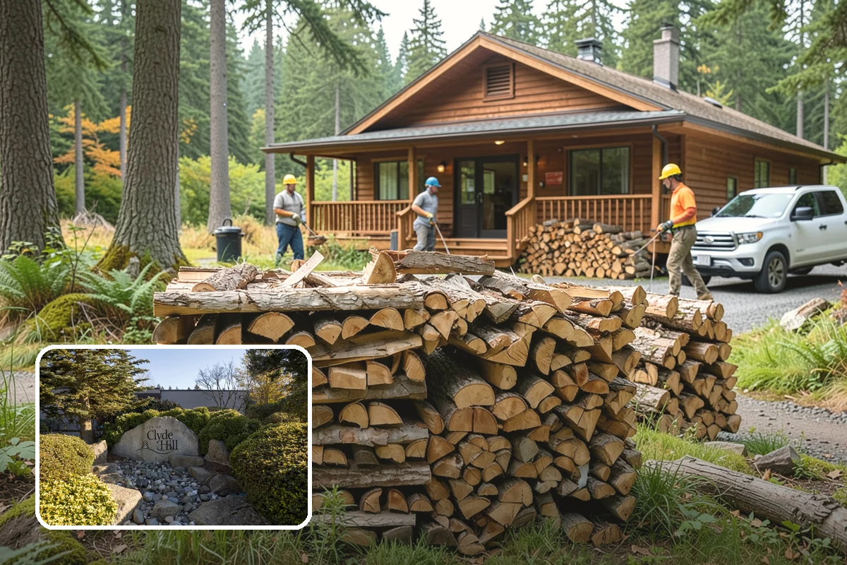 Log Bucking in Clyde Hill, King County, WA - Consistent, stove-friendly round lengths