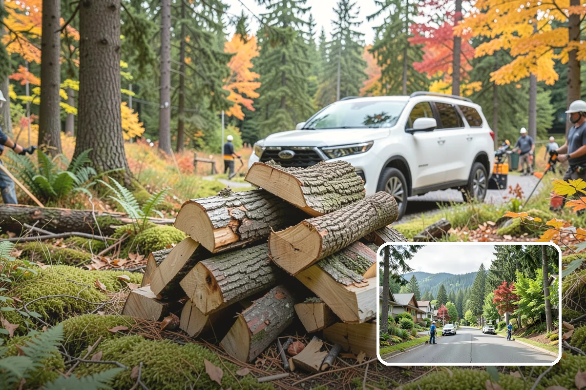 Log Bucking in Darrington, WA - Consistent, stove-friendly round lengths