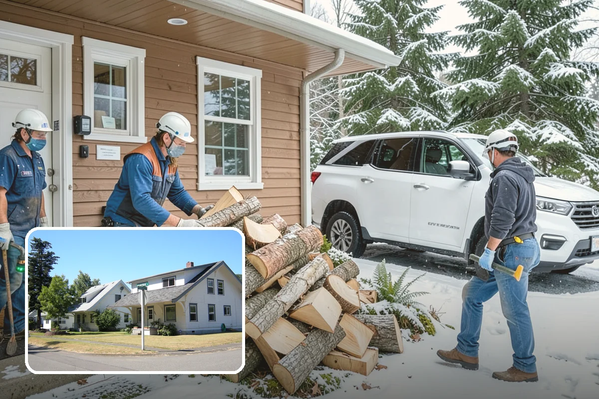 Log Bucking in DuPont, Pierce County, WA - Consistent, stove-friendly round lengths