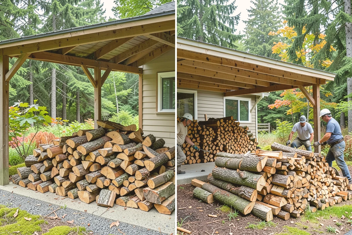 Log Bucking in Edmonds, Snohomish County, WA - We confirm your preferred round length