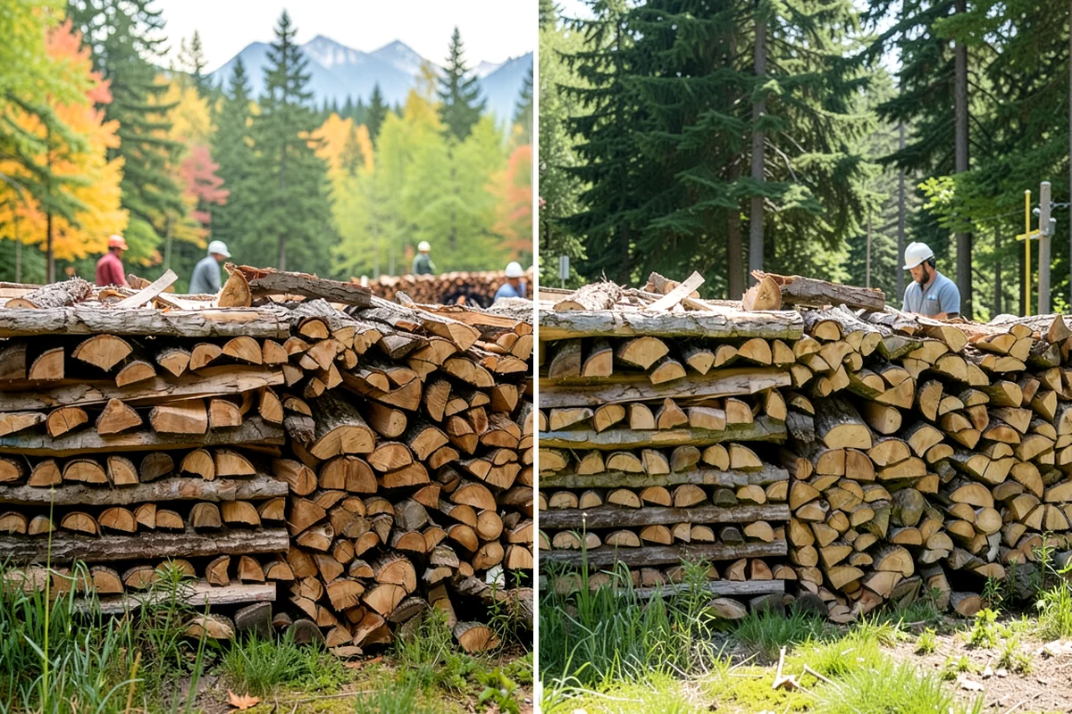 Log Bucking in Everett, Snohomish County, WA - We confirm your preferred round length