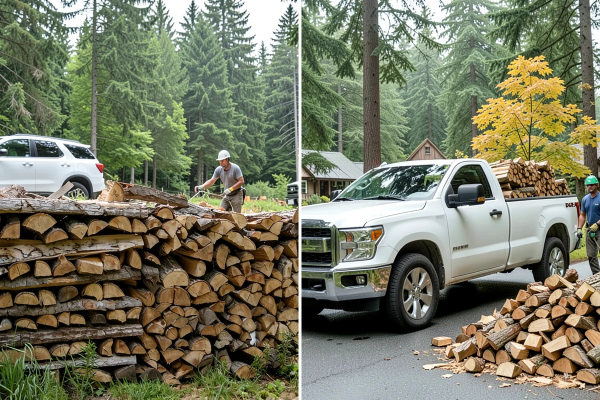 Log Bucking in Federal Way, King County, WA - We confirm your preferred round length