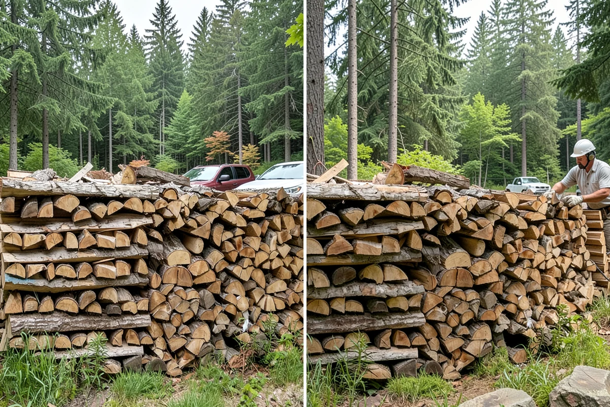 Log Bucking in Gig Harbor, Pierce County, WA - We confirm your preferred round length