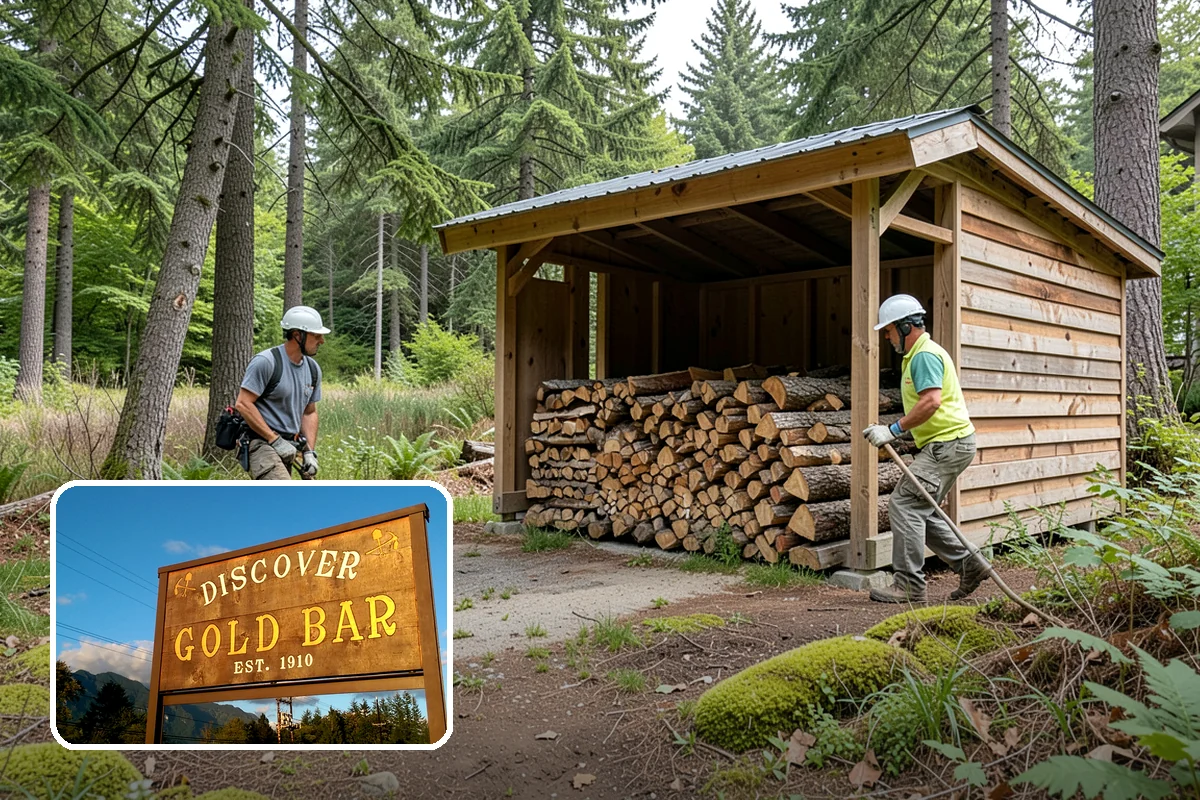 Log Bucking in Gold Bar, Snohomish County, WA - Consistent, stove-friendly round lengths
