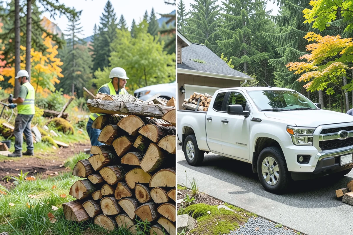 Log Bucking in Granite Falls, Snohomish County, WA - We confirm your preferred round length