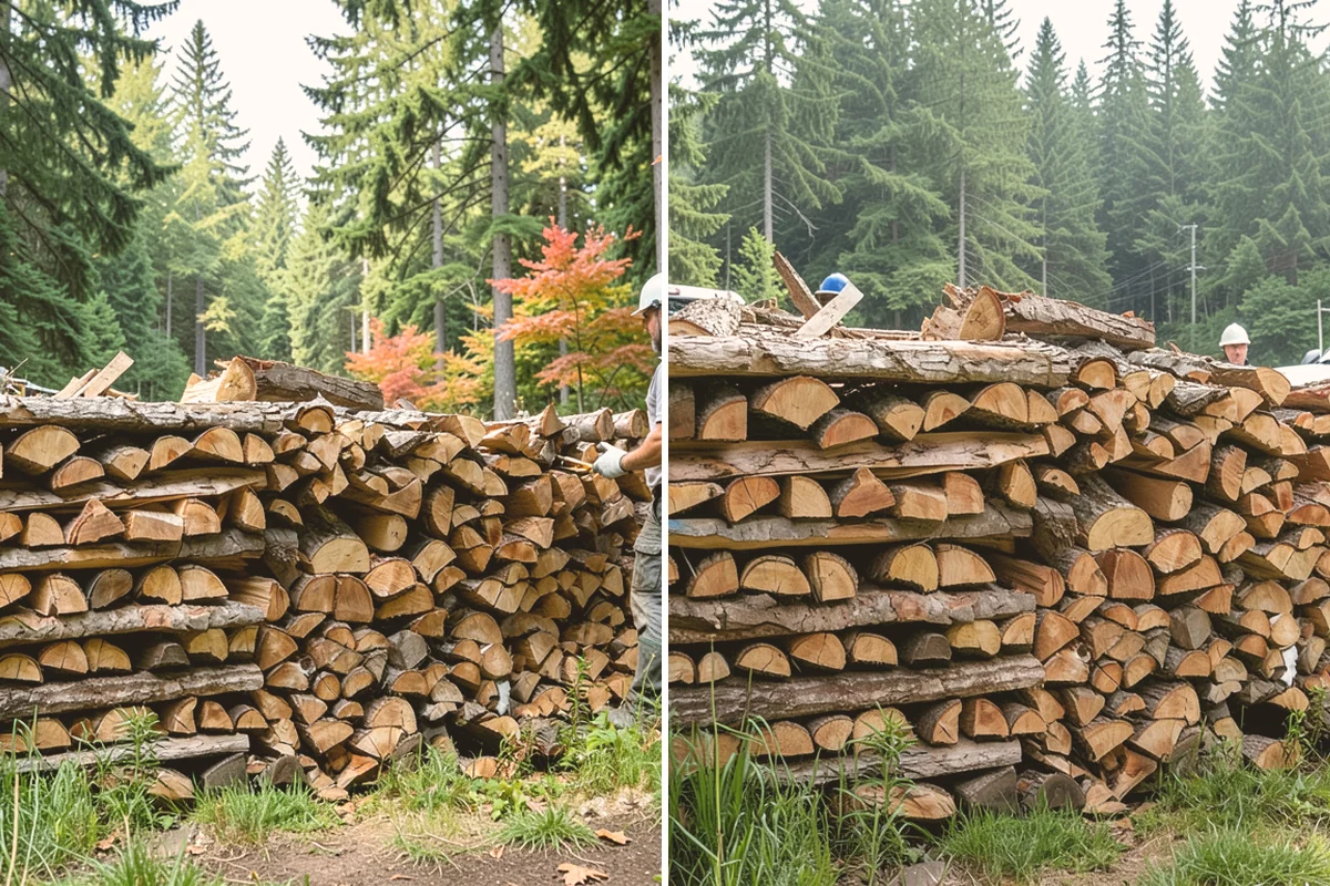 Log Bucking in Kent, King County, WA - We confirm your preferred round length