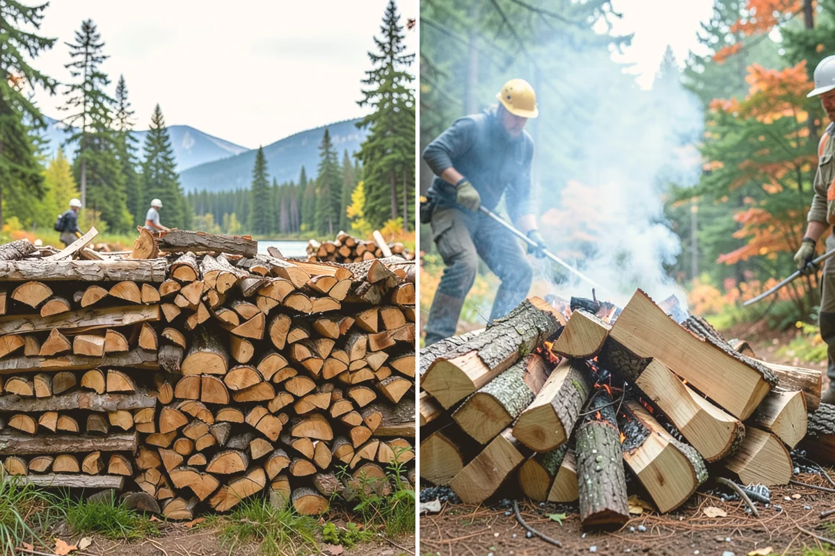 Log Bucking in Langley, WA - We confirm your preferred round length