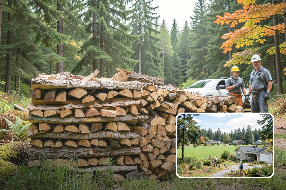Log Bucking in Lyman, WA - Consistent, stove-friendly round lengths