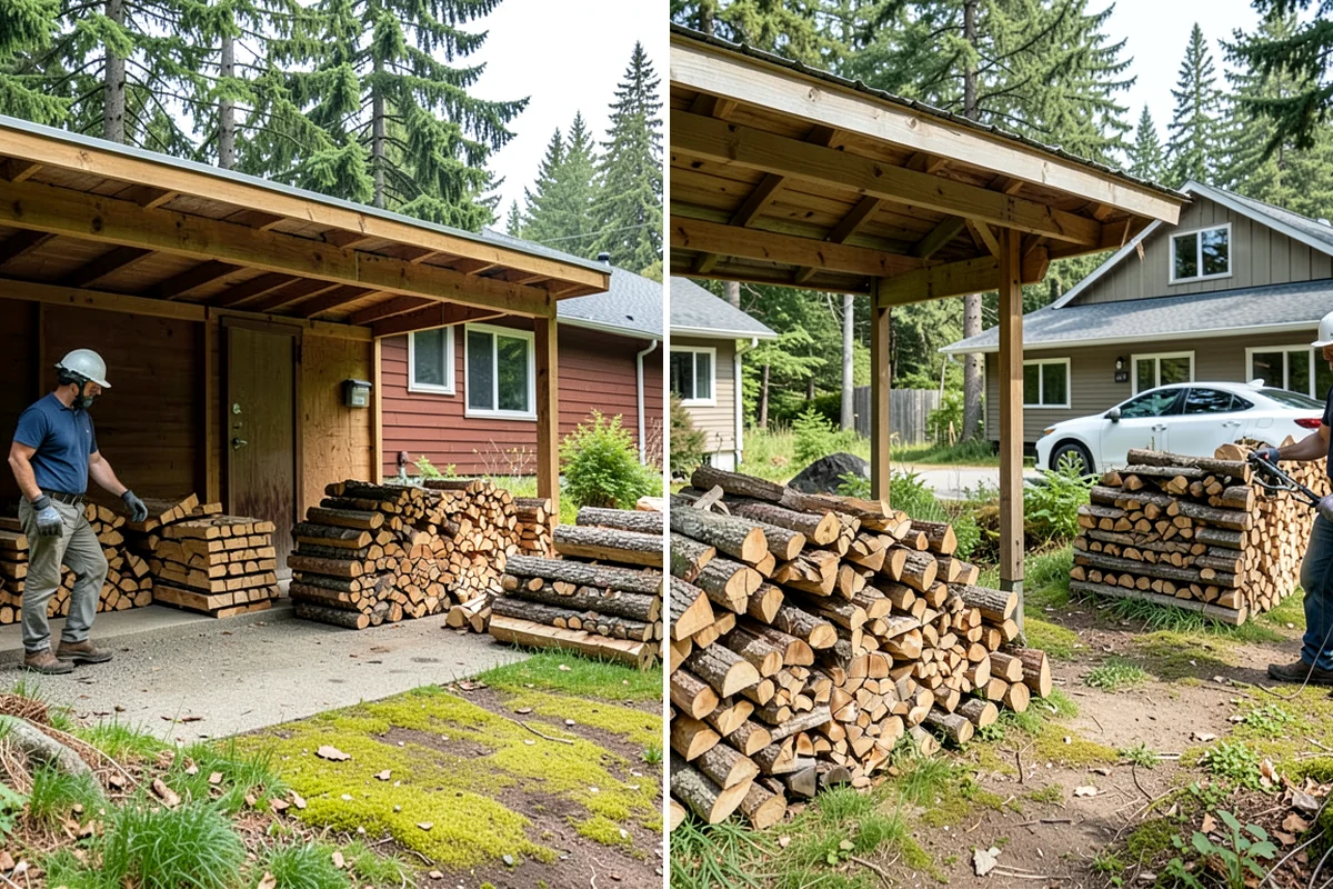 Log Bucking in Maple Valley, King County, WA - We confirm your preferred round length