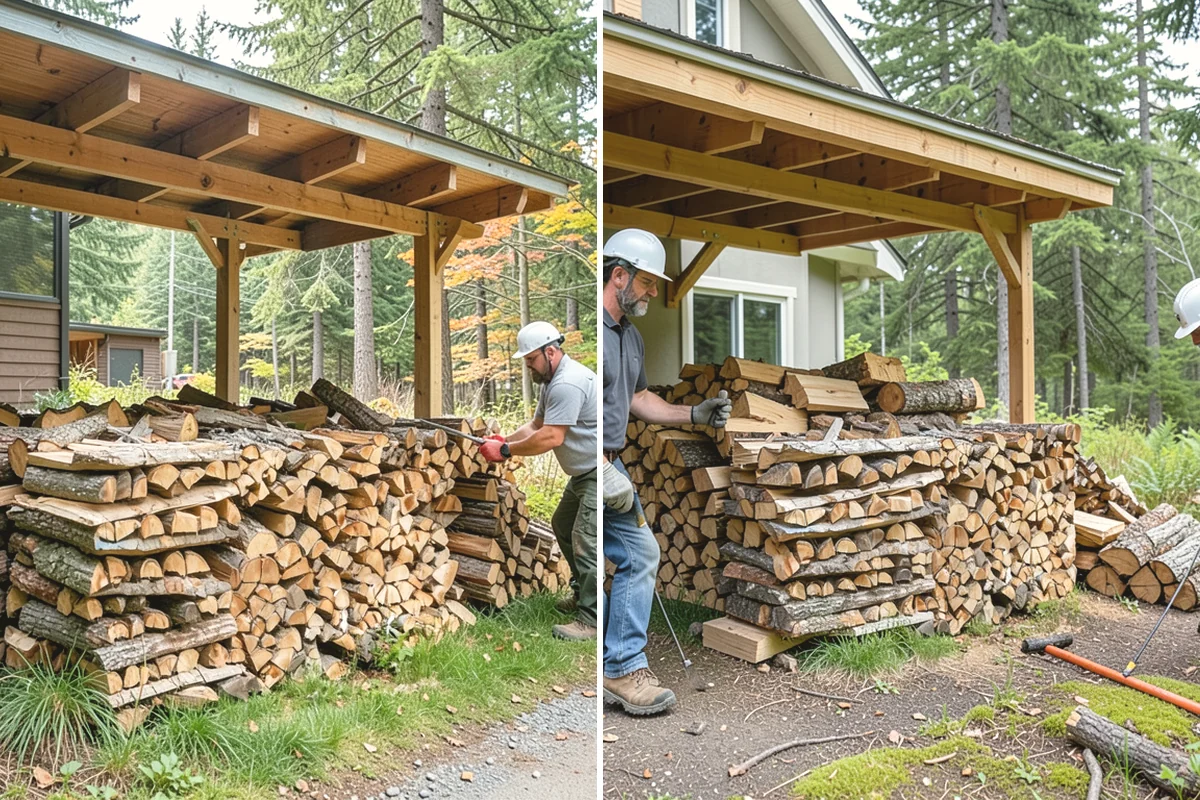 Log Bucking in Mountlake Terrace, Snohomish County, WA - We confirm your preferred round length