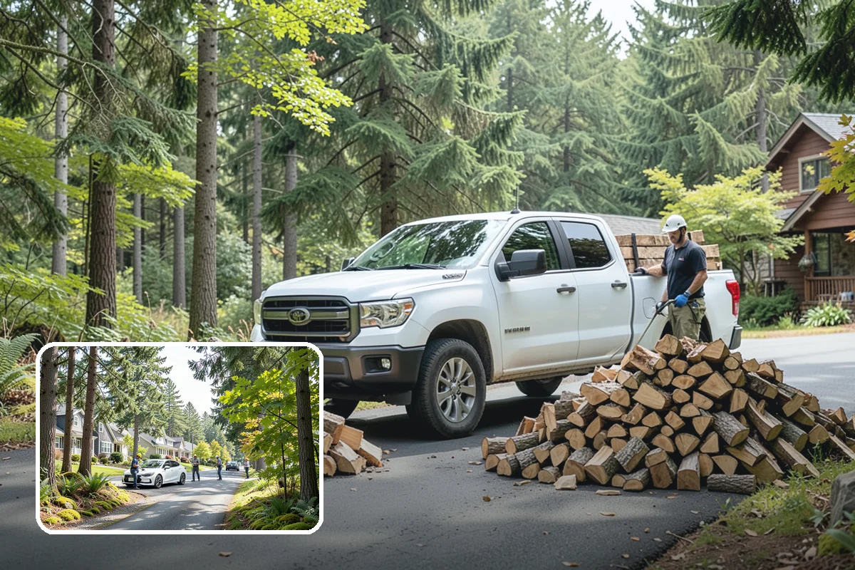 Log Bucking in Normandy Park, King County, WA - Consistent, stove-friendly round lengths