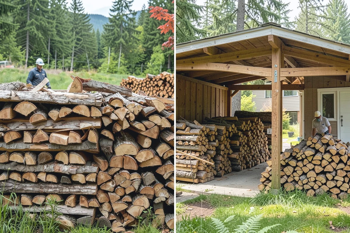 Log Bucking in Redmond, King County, WA - We confirm your preferred round length