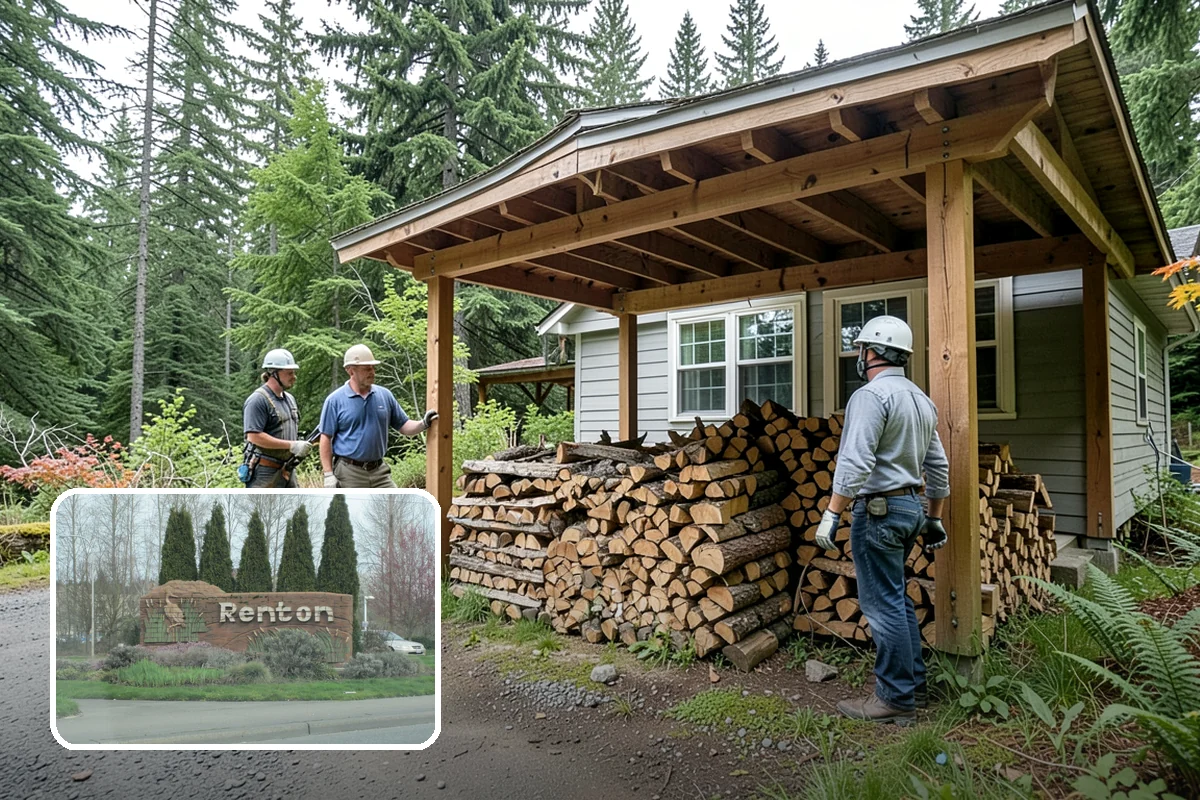 Log Bucking in Renton, King County, WA - Consistent, stove-friendly round lengths