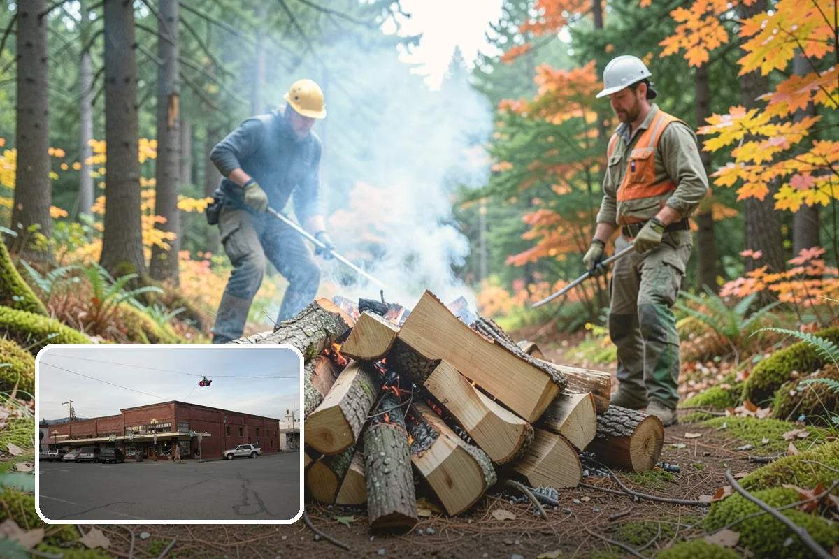 Log Bucking in Sedro-Woolley, Skagit County, WA - Consistent, stove-friendly round lengths