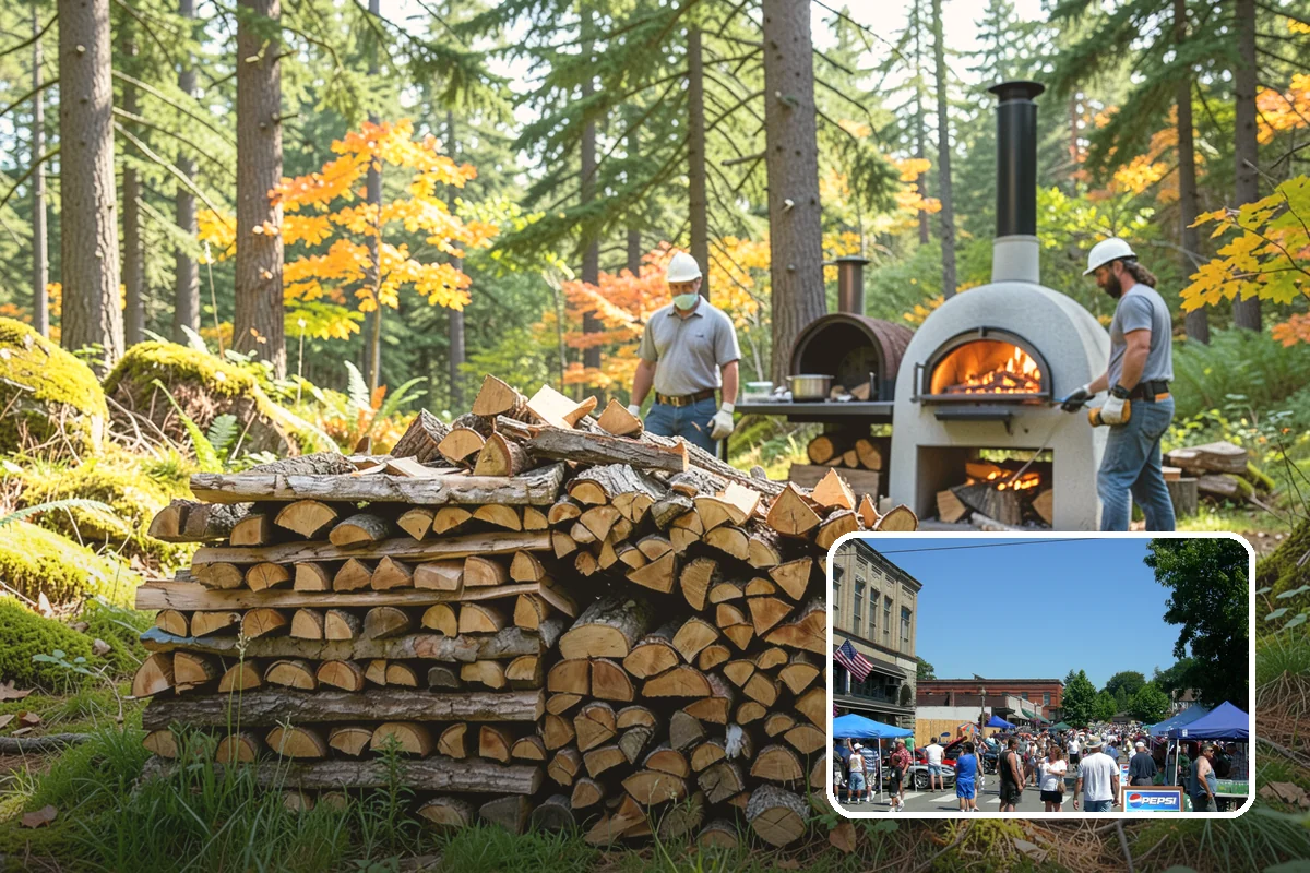 Log Bucking in Snohomish, Snohomish County, WA - Consistent, stove-friendly round lengths