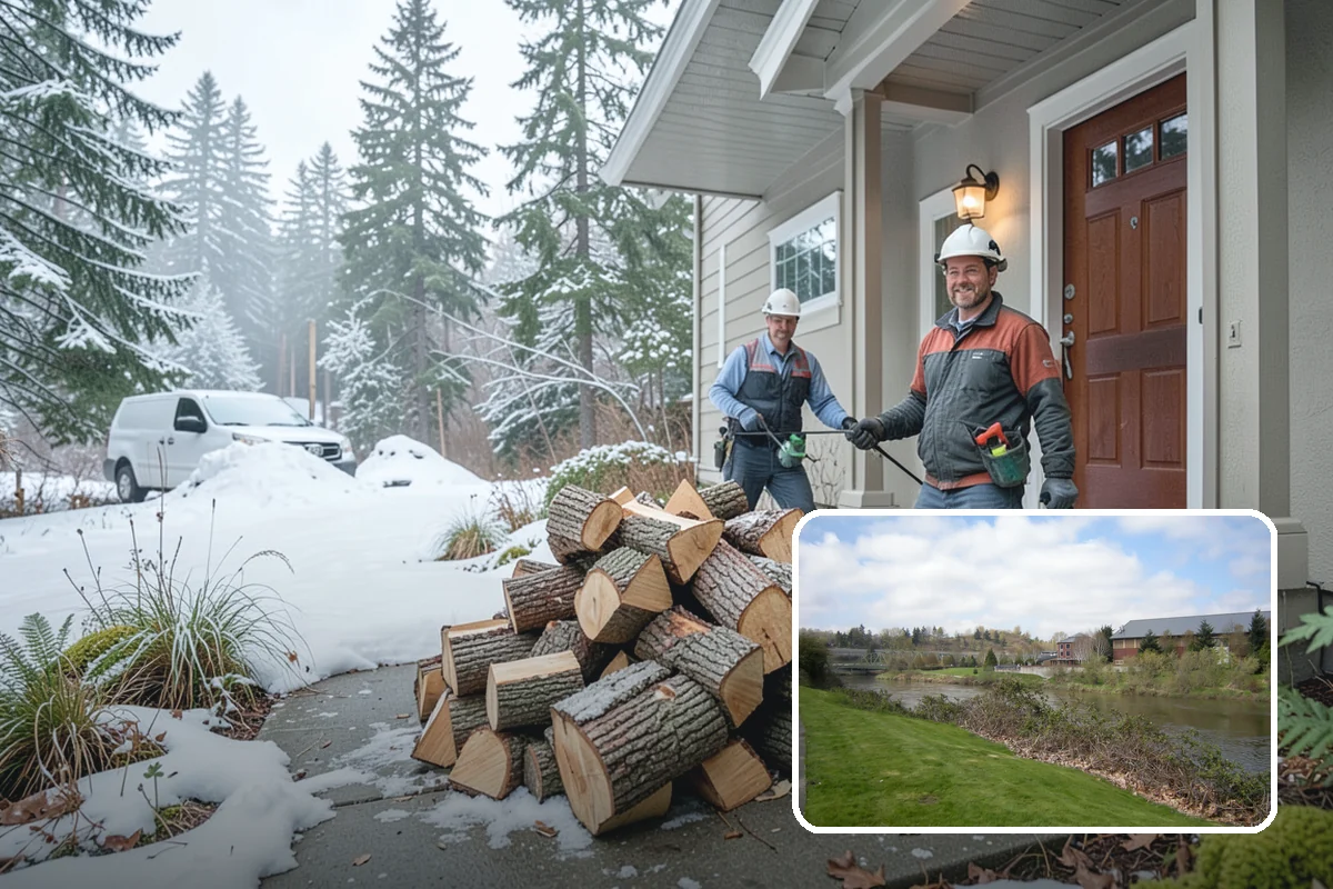 Log Bucking in Tukwila, King County, WA - Consistent, stove-friendly round lengths