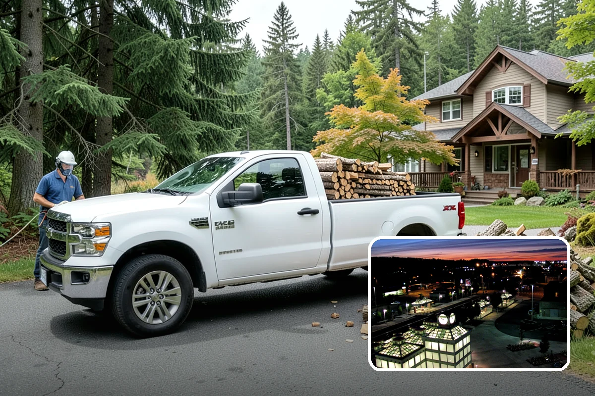 Log Splitting Service in Auburn, King County, WA - Turns raw logs into ready-to-stack firewood